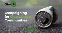 Desktop Screenshot of cleanupbritain.org