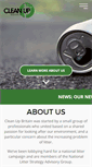 Mobile Screenshot of cleanupbritain.org